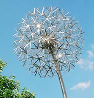 kinetic solar powered sculpture