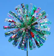 Dandelion wind sculpture